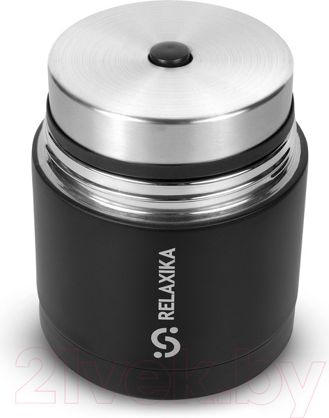 Изображение товара Термос для еды Relaxika 301 (500мл, черный)