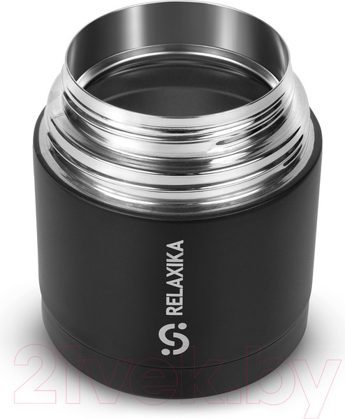 Изображение товара Термос для еды Relaxika 301 (500мл, черный)