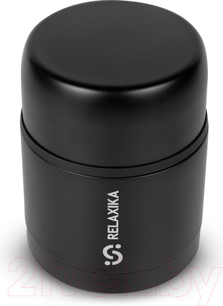 Изображение товара Термос для еды Relaxika 301 (500мл, черный)