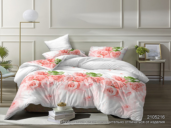 Изображение товара Комплект постельного белья Текстильный городок ЭКО Искушение Бязь 1.5сп / КТ Пф2105216-1/220(125)