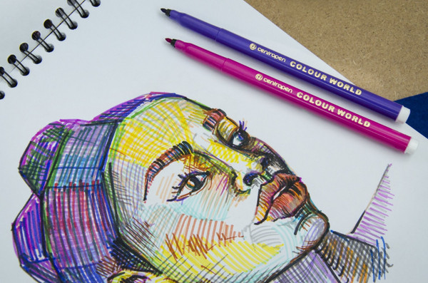Изображение товара Фломастеры Centropen Colour World 7 7550 2484/7 7550 2401 (24цв)