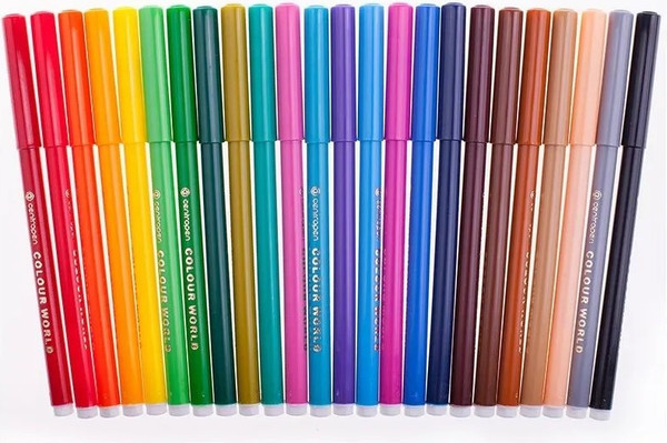 Изображение товара Фломастеры Centropen Colour World 7 7550 2484/7 7550 2401 (24цв)