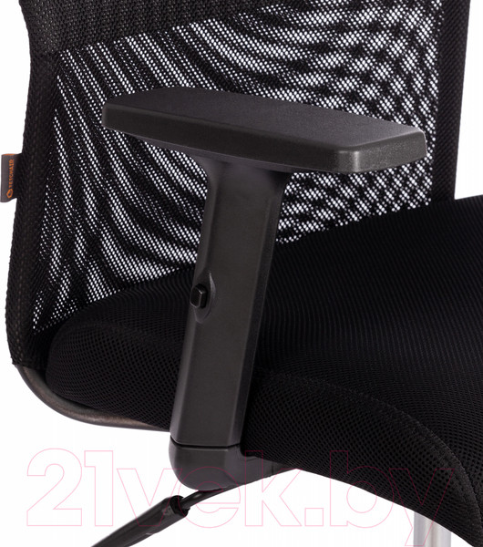Изображение товара Кресло офисное Tetchair Practic Plt кожзам/ткань (черный)