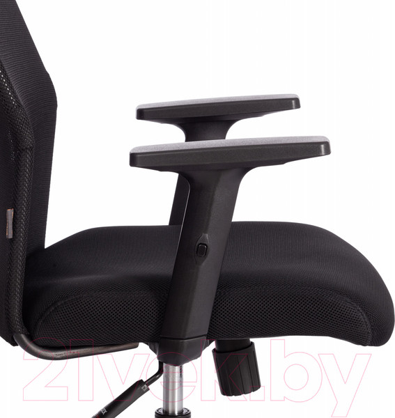 Изображение товара Кресло офисное Tetchair Practic Plt кожзам/ткань (черный)