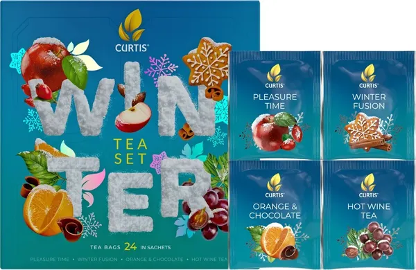 Изображение товара Чай пакетированный Curtis Winter Tea Set / 102443 (24пак)