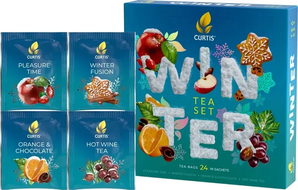 Изображение товара Чай пакетированный Curtis Winter Tea Set / 102443 (24пак)