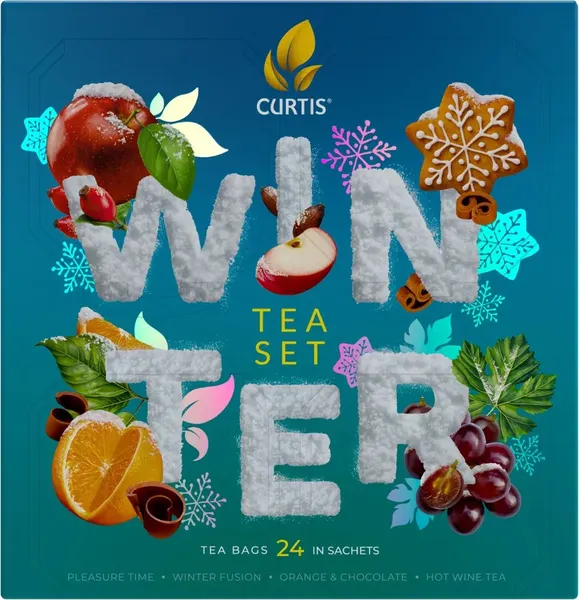 Изображение товара Чай пакетированный Curtis Winter Tea Set / 102443 (24пак)