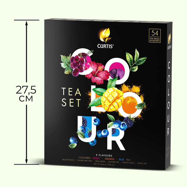 Изображение товара Чай пакетированный Curtis Colour Tea Set / 102157 (54пак)