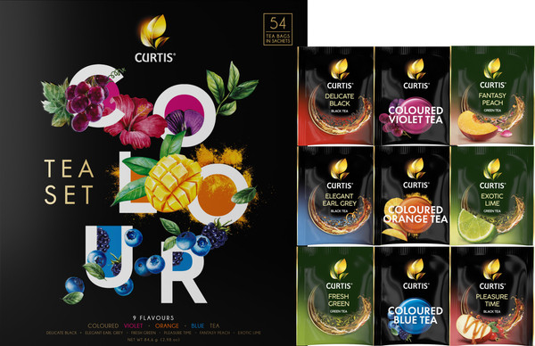 Изображение товара Чай пакетированный Curtis Colour Tea Set / 102157 (54пак)
