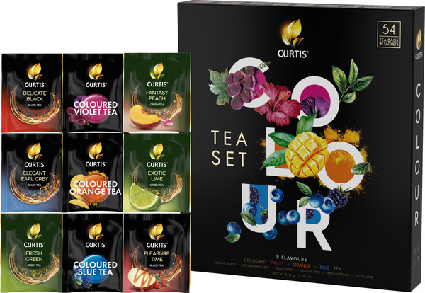 Изображение товара Чай пакетированный Curtis Colour Tea Set / 102157 (54пак)