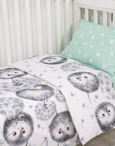 Изображение товара Комплект постельный для малышей АртПостель Ежата 922