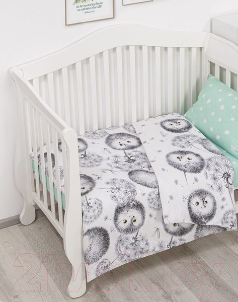 Изображение товара Комплект постельный для малышей АртПостель Ежата 922