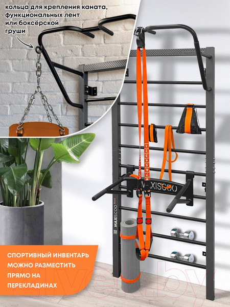 Изображение товара Шведская стенка Maxiscoo Rock / MS001-FULL