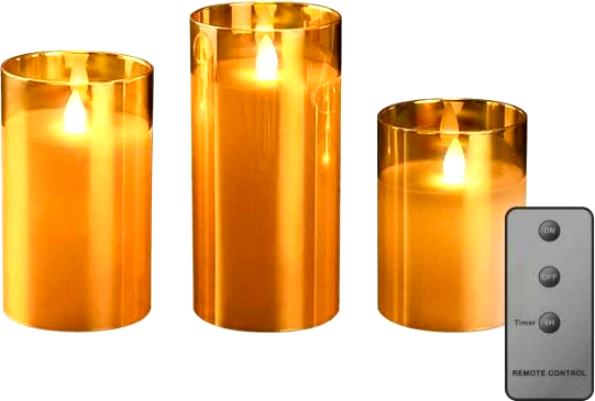 Изображение товара Набор световых фигурок JAZZway ФАZА CL7-SET3-gd / 5018822 (3шт, золото)