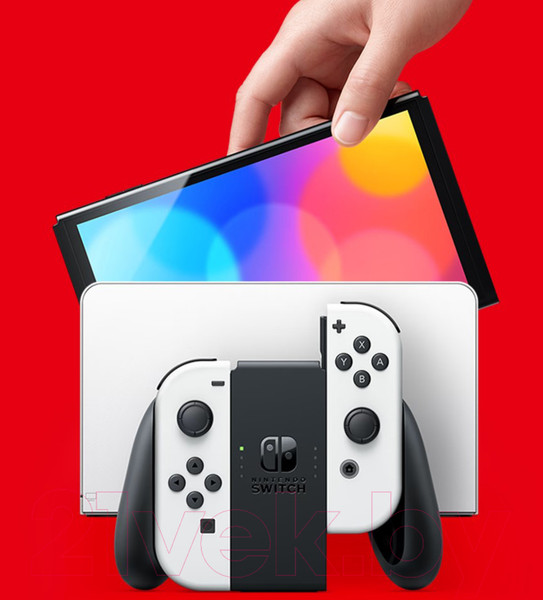 Изображение товара Игровая приставка Nintendo Switch OLED (белый)