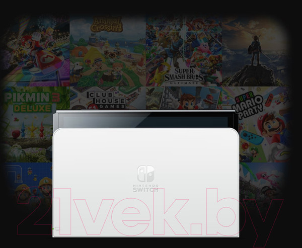 Изображение товара Игровая приставка Nintendo Switch OLED (белый)