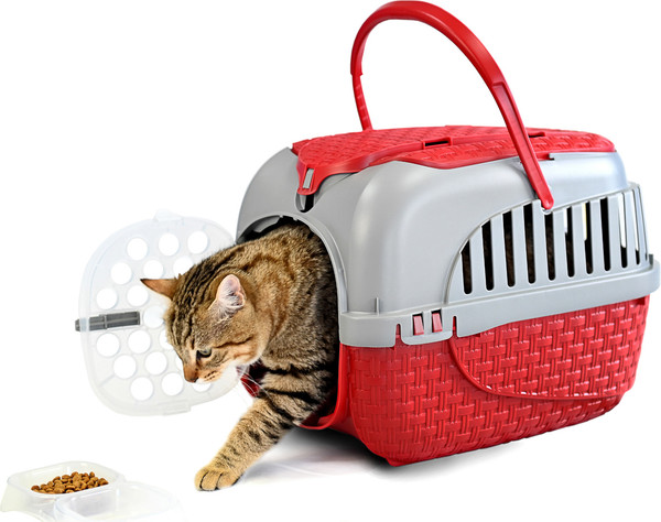 Изображение товара Переноска для животных Bama Pet Kennel Tour / 19023 (красный)