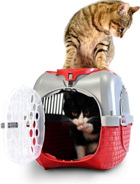 Изображение товара Переноска для животных Bama Pet Kennel Tour / 19023 (красный)