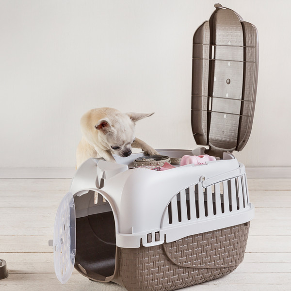 Изображение товара Переноска для животных Bama Pet Kennel Tour Maxi / 19025 (коричневый)
