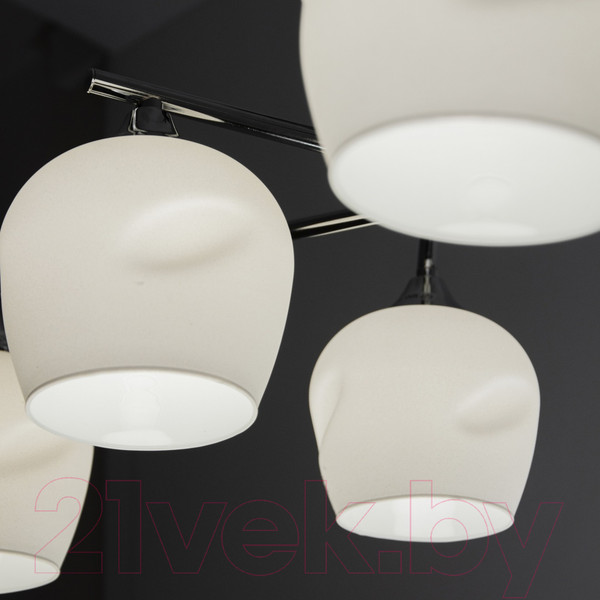 Изображение товара Люстра Элетех 21271-7/6 НПБ 01-6х60-118 Е27 / 1005405264 (хром)