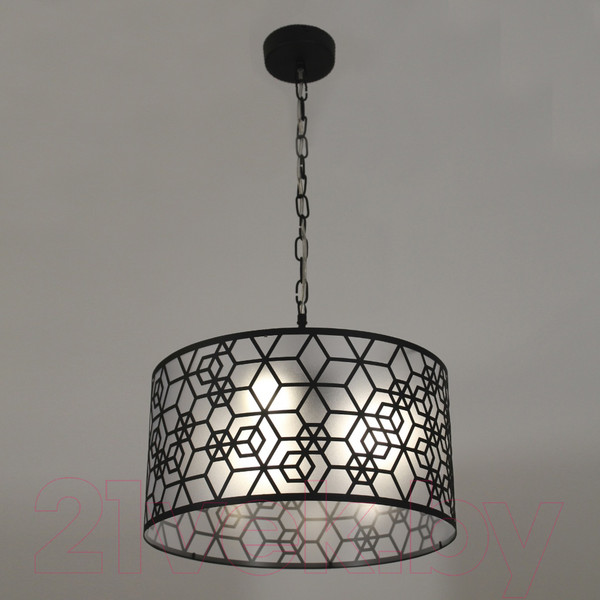 Изображение товара Потолочный светильник Элетех Нордика 231 НСБ 01-3х60-171 Е27 / 1005405247 (черный муар)