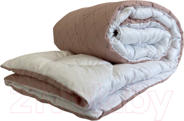 Изображение товара Одеяло Angellini Дуэт 8с022дб (200x220, пудровый)