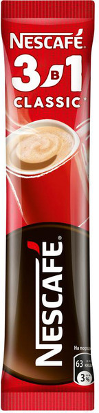 Изображение товара Кофейный напиток Nescafe 3в1 Классик (20x14.5г)