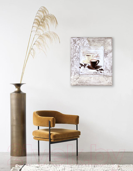 Изображение товара Картина Декарт Утренний бодрящий кофе 8Л0395 (в раме)