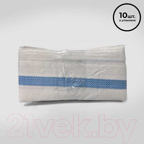 Изображение товара Мешок хозяйственный Lihtar Полиэтиленовый 50x90см (10шт, с полосой)