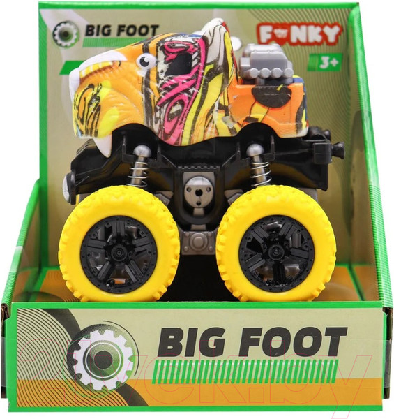 Изображение товара Автомобиль игрушечный Funky Toys Зверь / FT9792-3 (желтый)