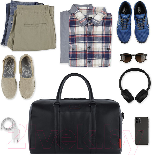 Изображение товара Сумка дорожная Bugatti Clark / 49235601 (черный)