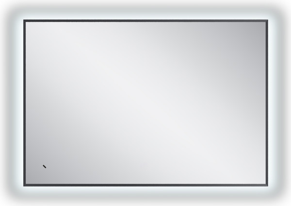Изображение товара Зеркало Континент Meridian Gray Led 100x70 (с бесконтактным сенсором)