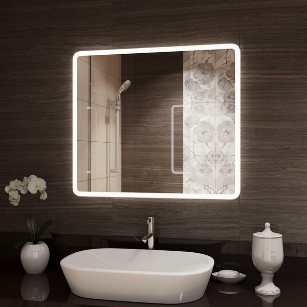 Изображение товара Зеркало Континент Demure Led 90x80 (с бесконтактным сенсором)