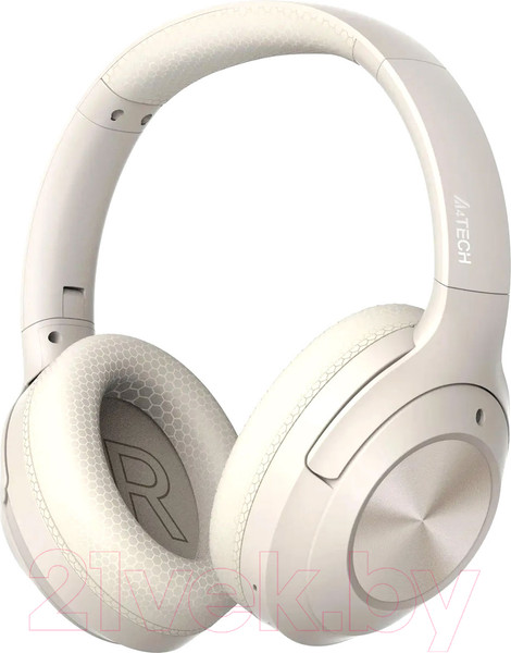 Изображение товара Беспроводные наушники A4Tech Fstyler BH220 (бежевый)