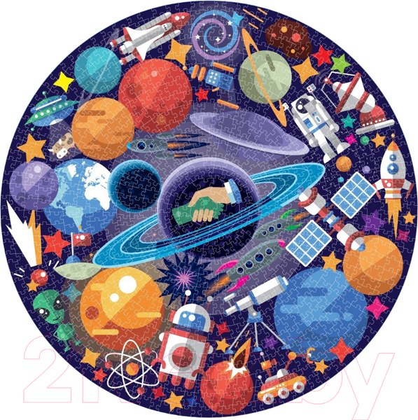 Изображение товара Пазл Puzzle Time  Тайны космоса / 9847772 (1000эл)