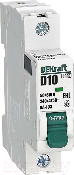 Изображение товара Выключатель автоматический DEKraft 12335DEK