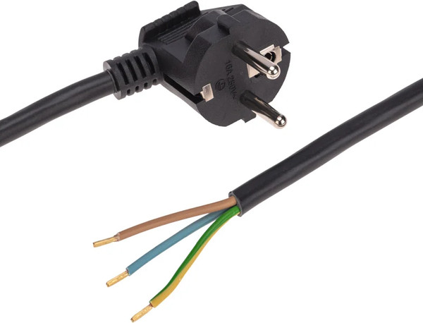 Изображение товара Шнур сетевой Rexant 11-1328 (2м, черный)