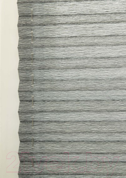 Изображение товара Штора-плиссе Delfa Walnut СПШ-3401/3504 Basic Transparent (62x160, антрацит/белый)