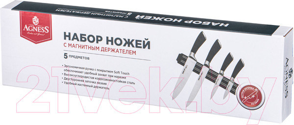 Изображение товара Набор ножей Agness 911-048