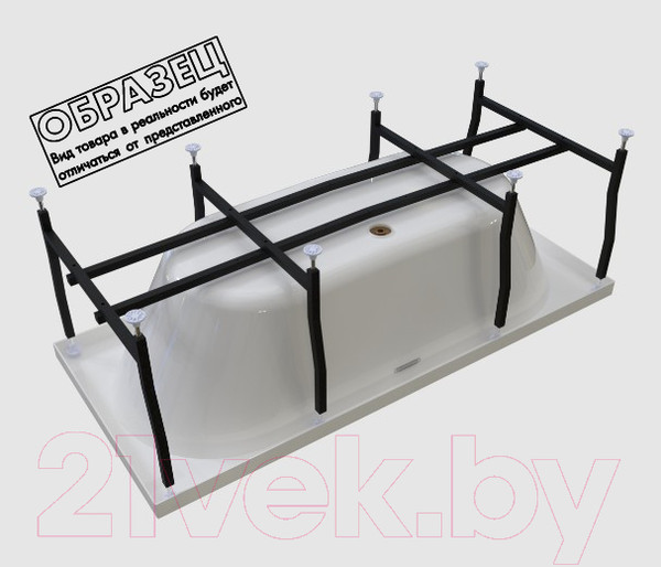 Изображение товара Ванна акриловая Radomir Вальс 190x90 / 1-01-4-0-1-194К