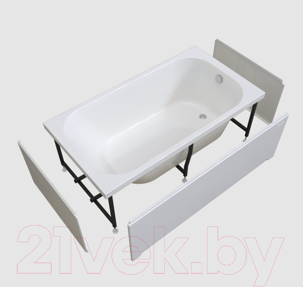 Изображение товара Ванна акриловая Radomir Прованс 170x80 / 1-01-4-0-1-192К