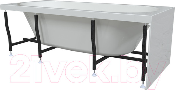 Изображение товара Экран для ванны Radomir Вальс 200x100 R / 1-31-0-2-0-195 (торцевой)