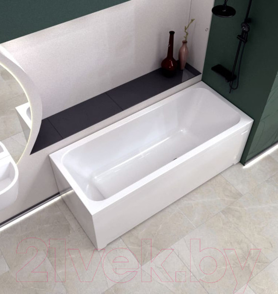 Изображение товара Экран для ванны Radomir Патрисия 170x70 L / 1-31-0-1-0-331 (торцевой)