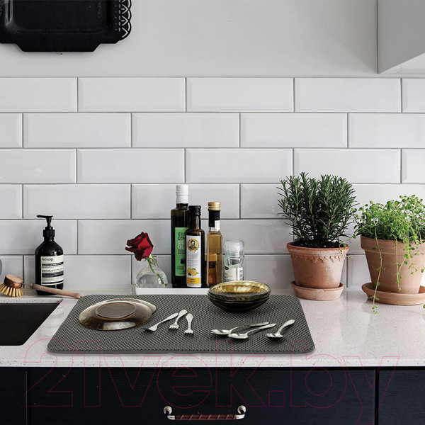 Изображение товара Коврик грязезащитный Laima Eva 608713 (серый)