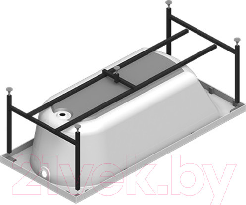 Изображение товара Ванна акриловая Radomir Николь 150x70 / 2-01-0-0-1-239Р (с каркасом)