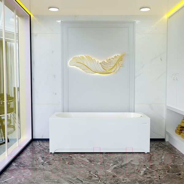 Изображение товара Экран для ванны Radomir Виктория Лайт 150x70x42 / 2-21-0-0-0-257 (фронтальный)