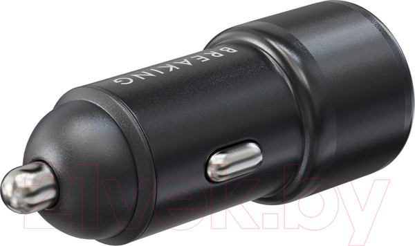Изображение товара Адаптер питания автомобильный Breaking А01 2USB-A / 23174 (черный)