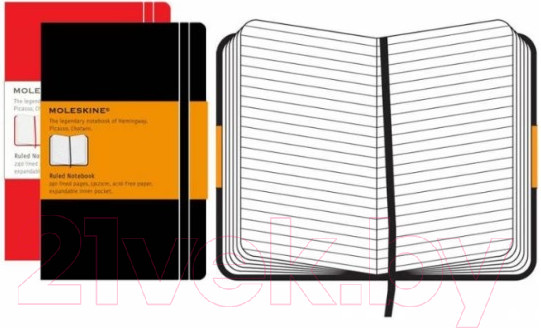 Изображение товара Записная книжка Moleskine Classic Large QP060 (черный)