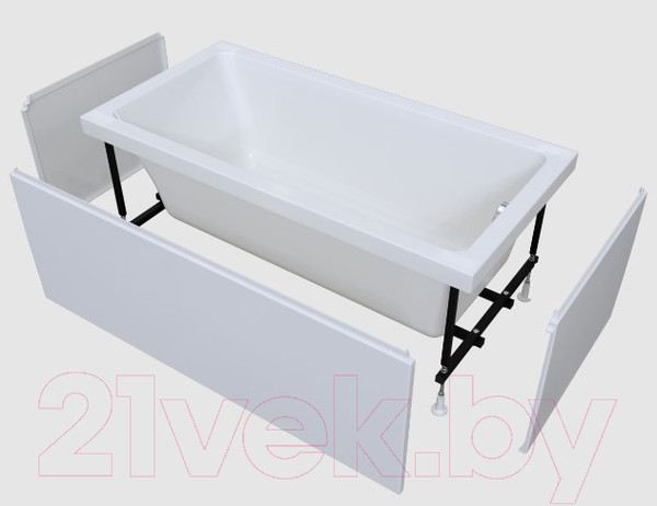 Изображение товара Ванна акриловая Radomir Джоанна 140x70 / 2-01-0-0-1-252Р (с каркасом)