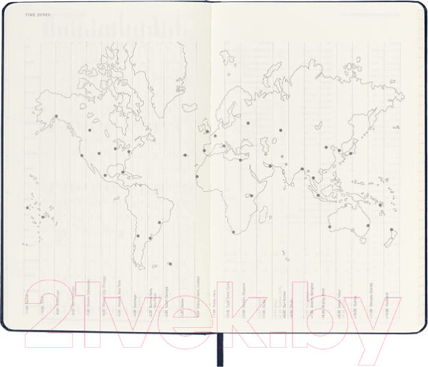 Изображение товара Ежедневник Moleskine Classic Large / DHB2012DC3 (синий сапфир)